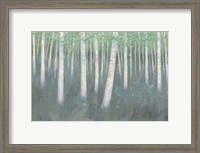 Framed Green Forest Hues II