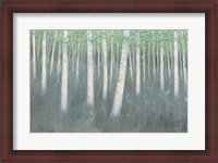 Framed Green Forest Hues II