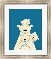 Framed Papa Bear