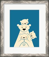 Framed Papa Bear