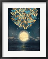 Framed Rising Moon