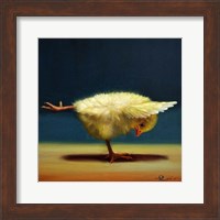 Framed Yoga Chick Balancing Beam