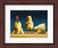 Framed Yoga Chicks