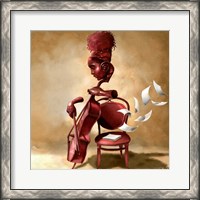 Framed Solo Cellist