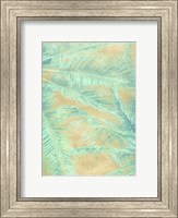 Framed Tropical Leaves I