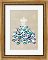 Framed Dress of Butterflies II