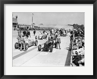 Framed Grid of the 1934 French Grand Prix