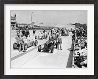 Framed Grid of the 1934 French Grand Prix