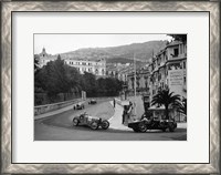 Framed Passing at the 1932 Monaco Grand Prix