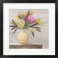 Framed 'Protea Still Life II' border=