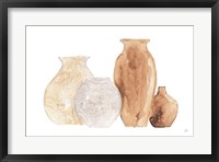 Framed Neutral Vases III