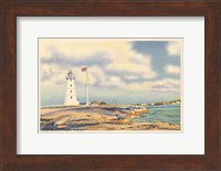 Framed Nassau Lighthouse