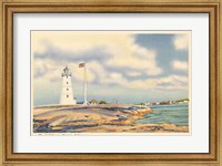 Framed Nassau Lighthouse