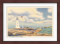 Framed Nassau Lighthouse