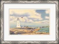 Framed Nassau Lighthouse