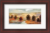 Framed Fall Country Landscape