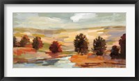 Framed Fall Country Landscape