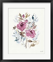 Framed Soft Bouquet IV