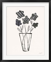 Framed Modern Floral II