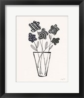 Modern Floral II Framed Print