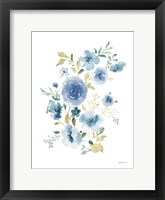 Framed Floral Serenade I