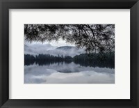 Framed Rainy Day Cooper Lake