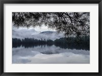 Framed Rainy Day Cooper Lake