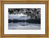 Framed Rainy Day Cooper Lake