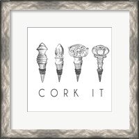 Framed 'Cork It' border=