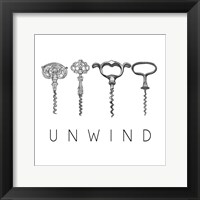 Framed 'Unwind' border=