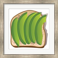 Framed Simple Avocado Toast