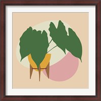 Framed Mod Potted Plant 1