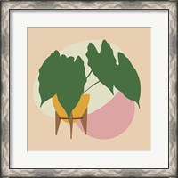 Framed Mod Potted Plant 1