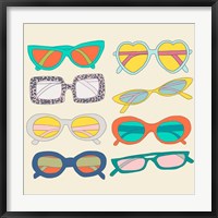 Framed Retro Sunglasses