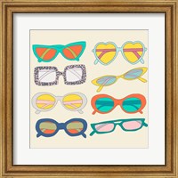 Framed Retro Sunglasses