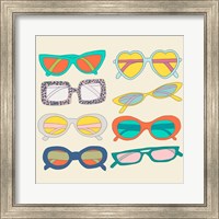 Framed Retro Sunglasses