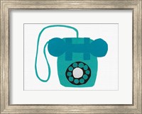 Framed Retro Telephone I