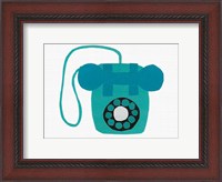 Framed Retro Telephone I