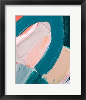 Framed 'Dark Pastel Roundabout II' border=