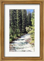 Framed Mountain River