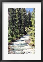 Framed Mountain River