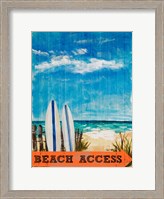 Framed Beach Access