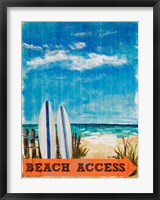 Framed Beach Access