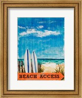 Framed Beach Access