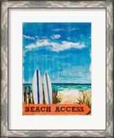 Framed Beach Access