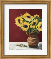 Framed Sunflowers