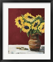 Framed Sunflowers