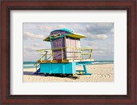 Framed 12th Street Lifeguard Stand