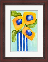 Framed Yellow Arrangement