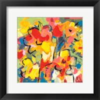 Framed Saturated Florals
